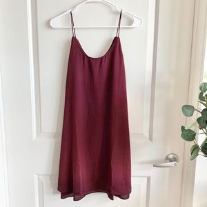 Francesca’s Adalynn Double Layer Cami Dress | XS